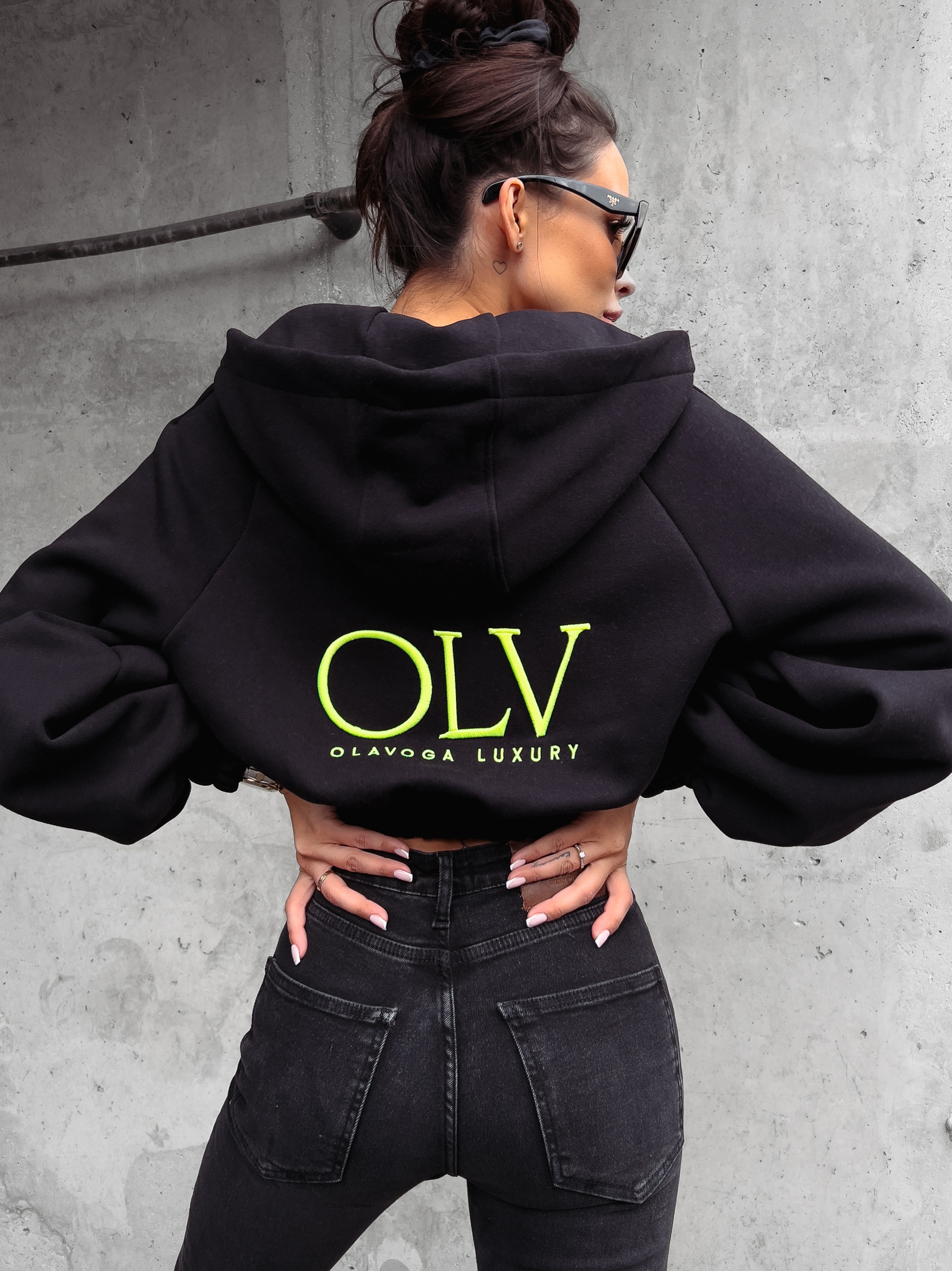 Bluza z kapturem damska Annaya Ola Voga czarna