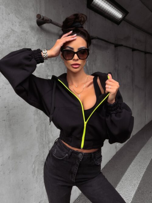 Bluza z kapturem damska Annaya Ola Voga czarna