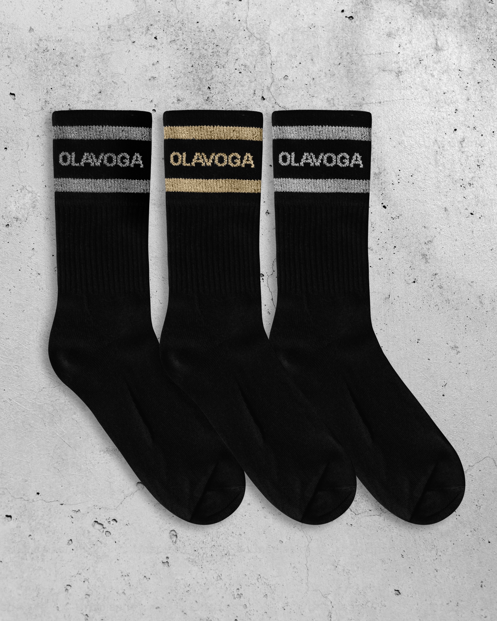 Skarpetki bawełniane damskie Carto 2023 Ola Voga czarne