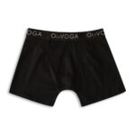 Bokserki bawełniane męskie złote logo Engis Ola Voga czarne