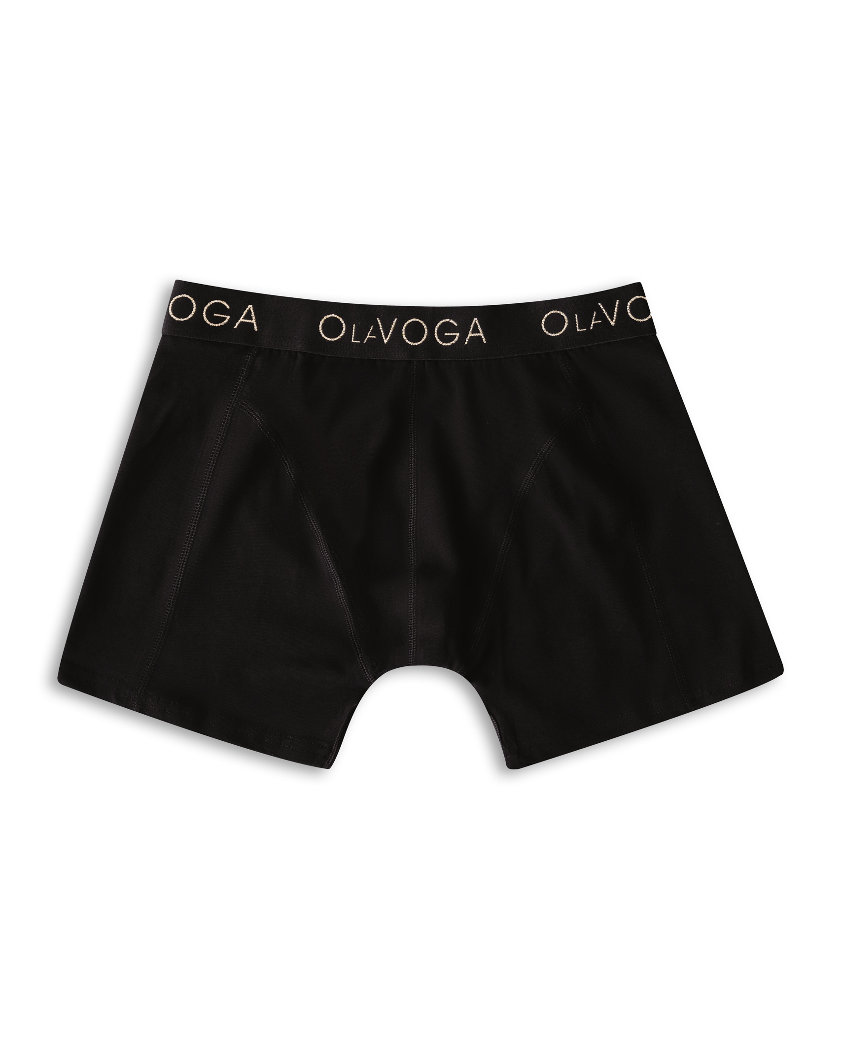 Bokserki bawełniane męskie złote logo Engis Ola Voga czarne Bokserki bawełniane męskie złote logo Engis Ola Voga czarne