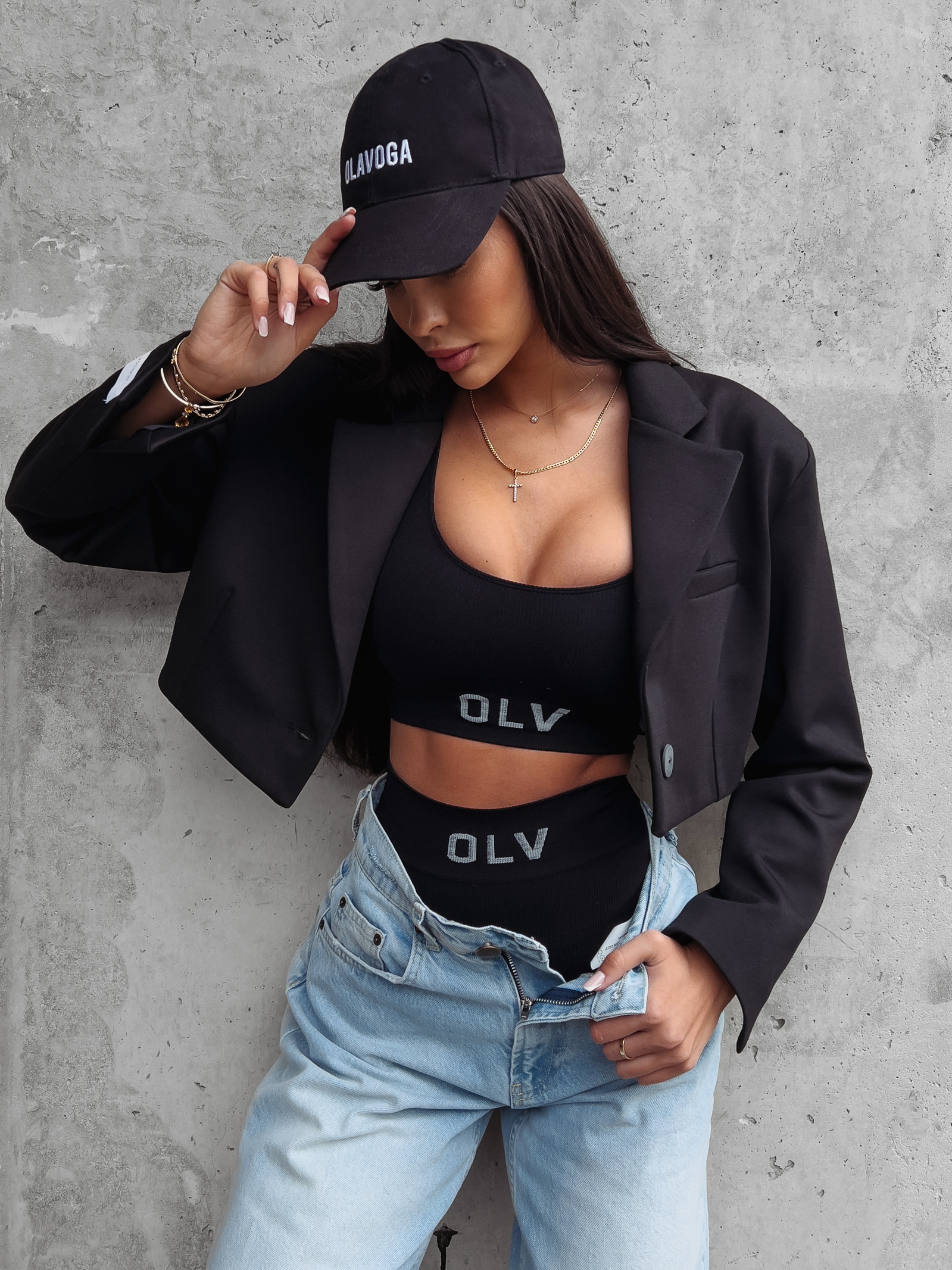 Czapka z daszkiem unisex Masis 2023 Ola Voga czarna