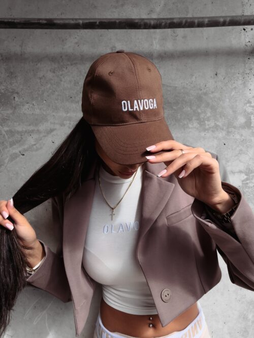 Czapka z daszkiem unisex Masis 2023 Ola Voga brązowa