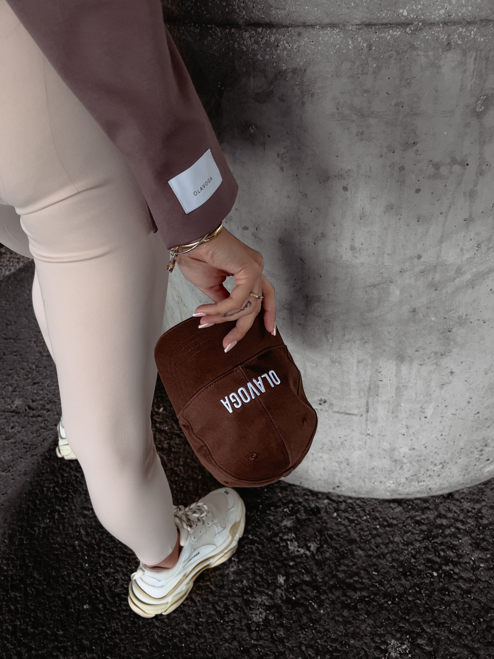 Czapka z daszkiem unisex Masis 2023 Ola Voga brązowa