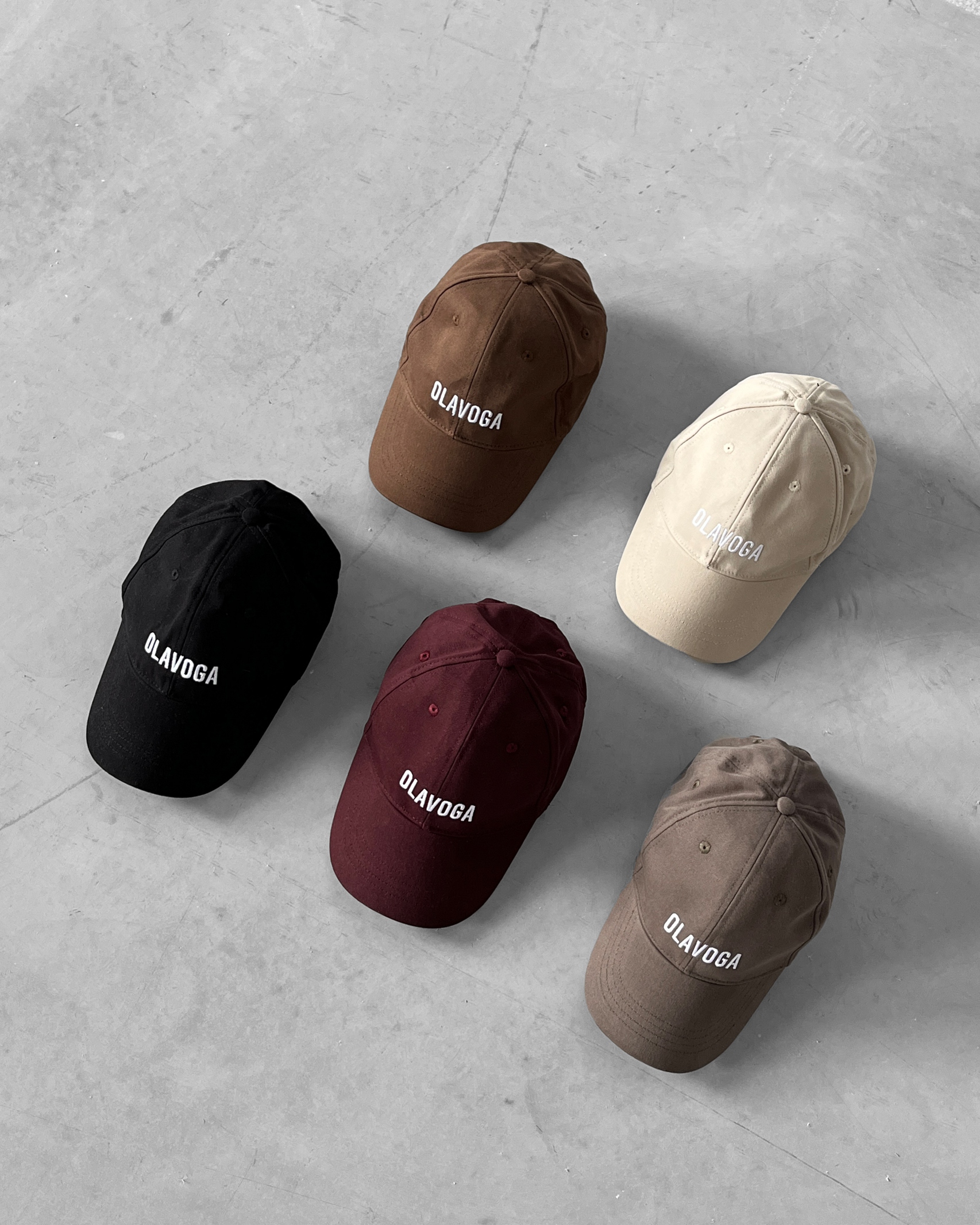 Czapka z daszkiem unisex Masis 2023 Ola Voga brązowa