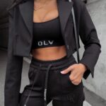 Spodnie sportowe wyszczuplające Tamasi Ola Voga czarne