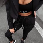 Spodnie sportowe wyszczuplające Tamasi Ola Voga czarne