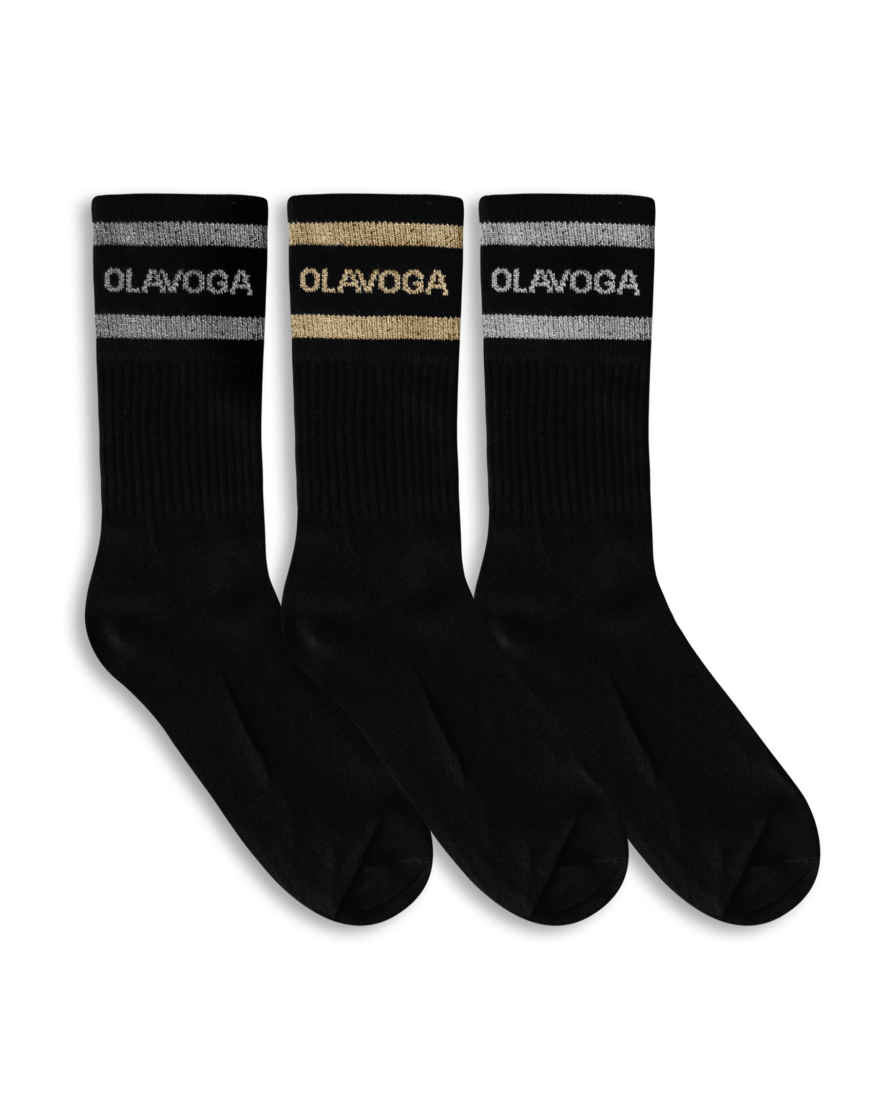 3-PAK Skarpetek bawełnianych Carto 2023 Ola Voga czarny