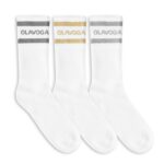 3-PAK Skarpetek bawełnianych Carto 2023 Ola Voga biały