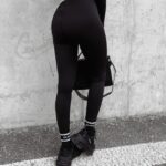 PREORDER Legginsy wyszczuplające logowane Legra 2023 Ola Voga czarne