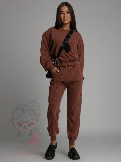 Komplet dresowy Sogo dekatyzowany miedziany