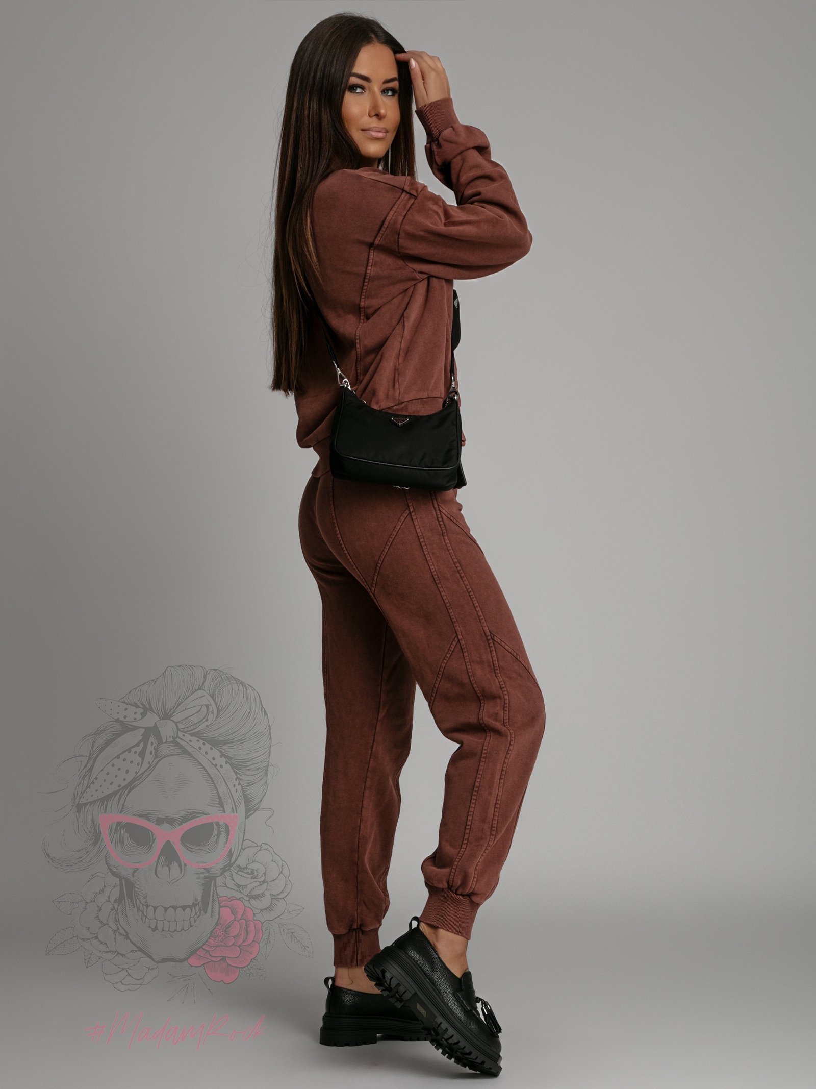 Komplet dresowy Sogo dekatyzowany miedziany Komplet dresowy Sogo dekatyzowany miedziany