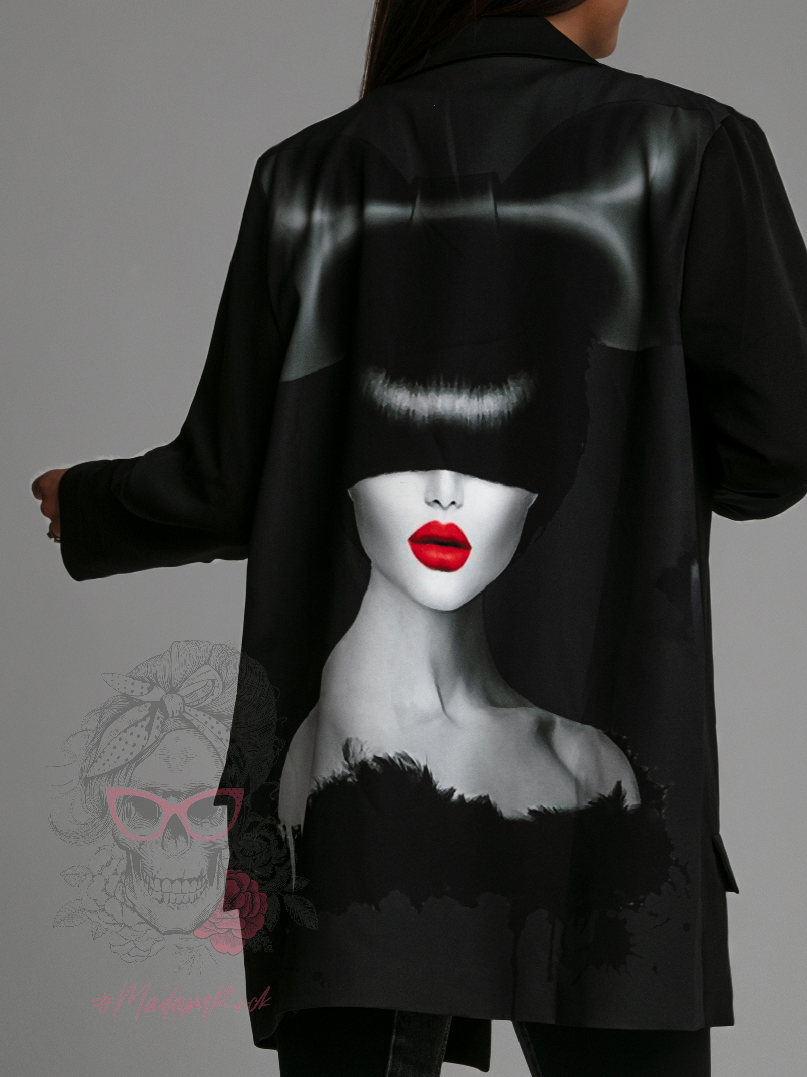 Marynarka oversize MC Close Your Eyes czarna