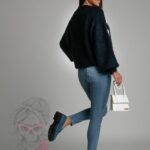 Sweter rozpinany Berry granatowy