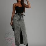 Top gorset Moko czarny