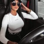 Bluzka dopasowana basicowa True Ola Voga ecru