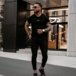 T-shirt bawełniany męski Ovg Ola Voga czarny