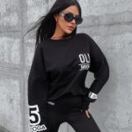 Bluza bawełniana Averil Ola Voga czarna