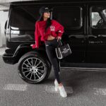 Bluza bawełniana Averil Ola Voga bordowa