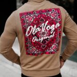 Bluzka longsleeve męska Essen Ola Voga beżowa