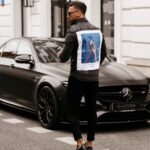 Koszula jeansowa męska regular fit Milo Ola Voga czarna