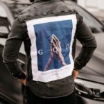 Koszula jeansowa męska regular fit Milo Ola Voga czarna