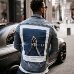 Koszula jeansowa męska regular fit Milo Ola Voga niebieska