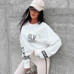 Bluza bawełniana Averil Ola Voga ecru