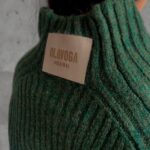Sweter półgolf oversize Lope Ola Voga zielony