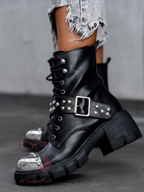 Workery z blaszką Kalpe Rock czarne