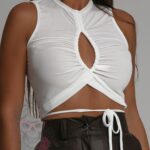 Spodnie skórzane bojówki Bogos brązowe