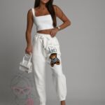 Spodnie dresowe MiTedy ecru