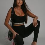 Komplet sportowy One Bling Stripe Ola Voga czarny