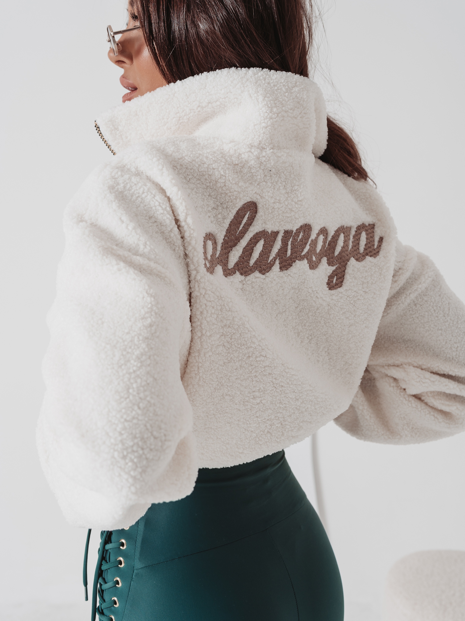 Bluza krótka Mila Ola Voga ecru