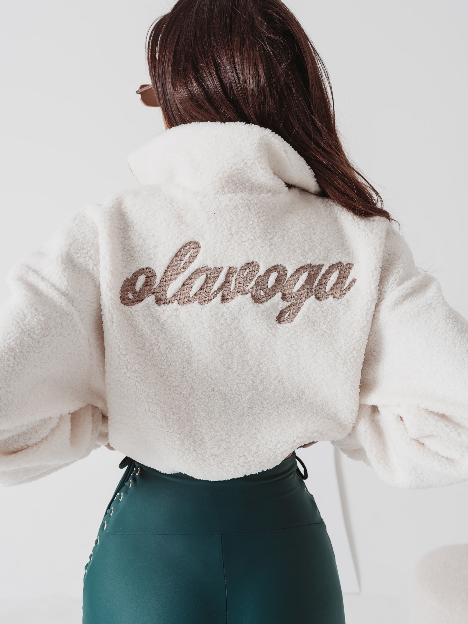 Bluza krótka Mila Ola Voga ecru