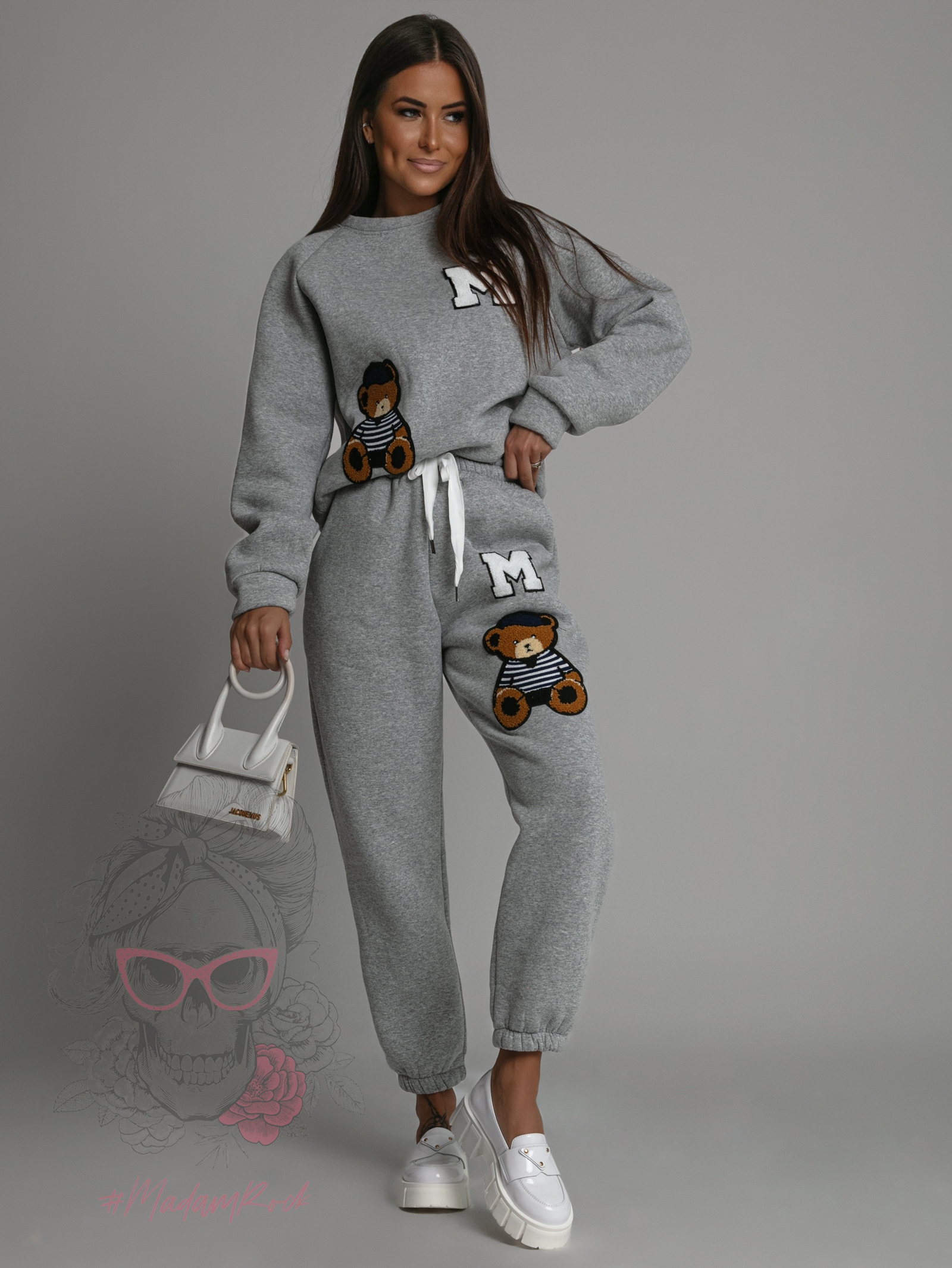 Komplet dresowy MiTedy szary