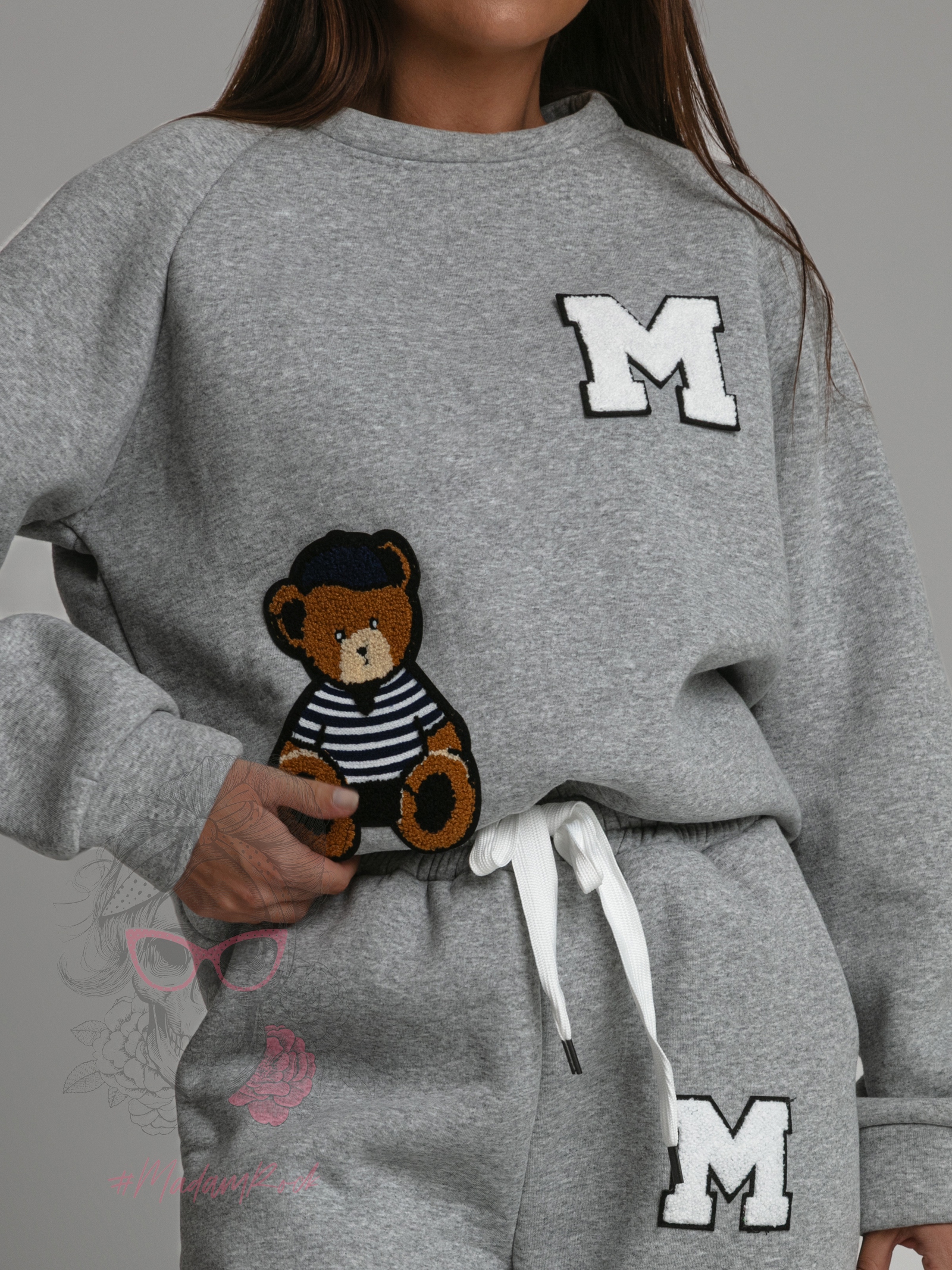 Komplet dresowy MiTedy szary