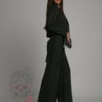 Komplet garniturowy Bambera czarny