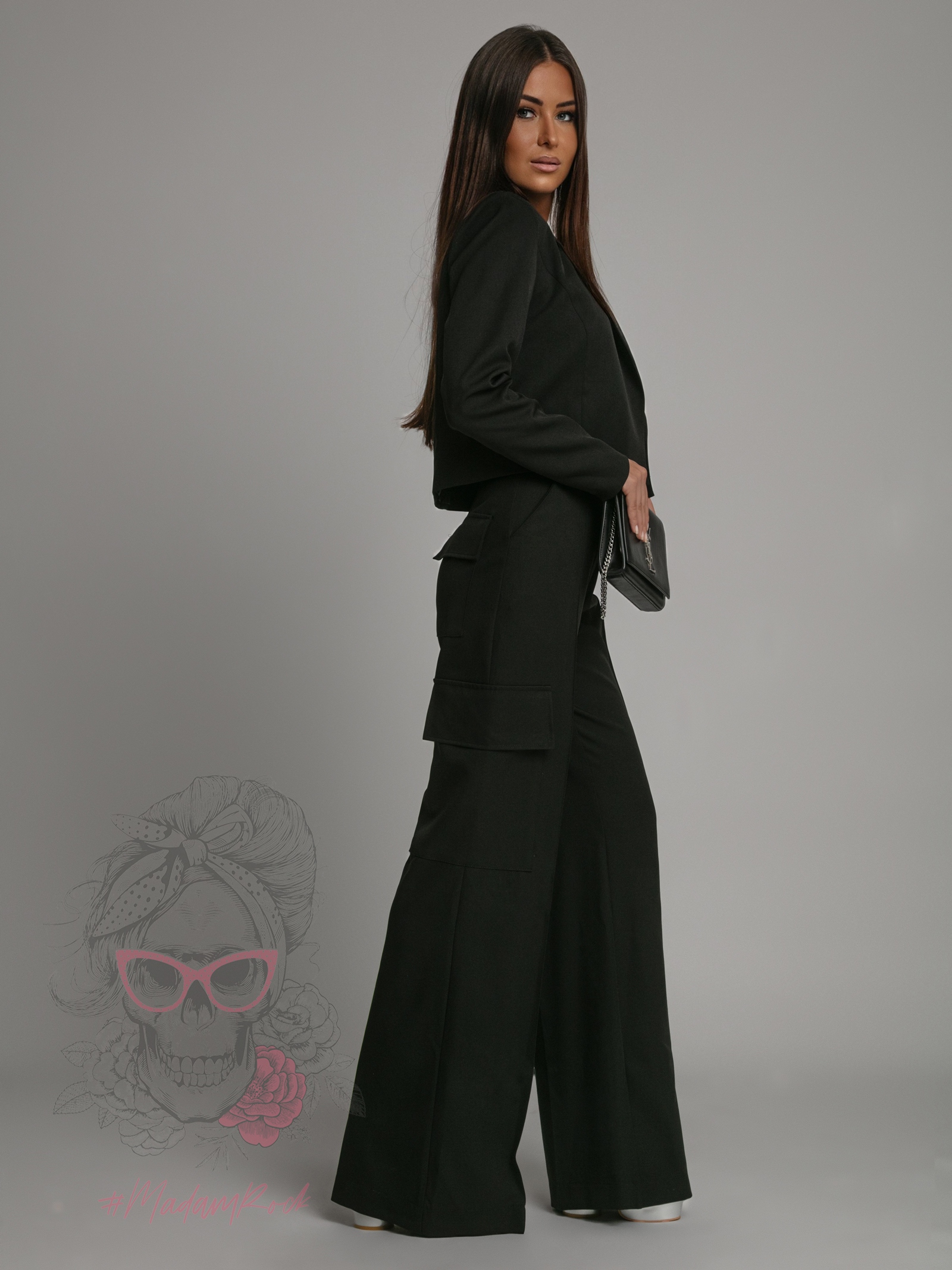 Komplet garniturowy Bambera czarny Komplet garniturowy Bambera czarny