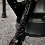 Kozaki lateksowe Rock Yox czarne