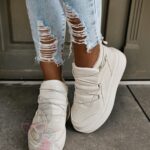 Buty sportowe Madam Foseco beżowe