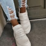 Buty sportowe Madam Foseco beżowe