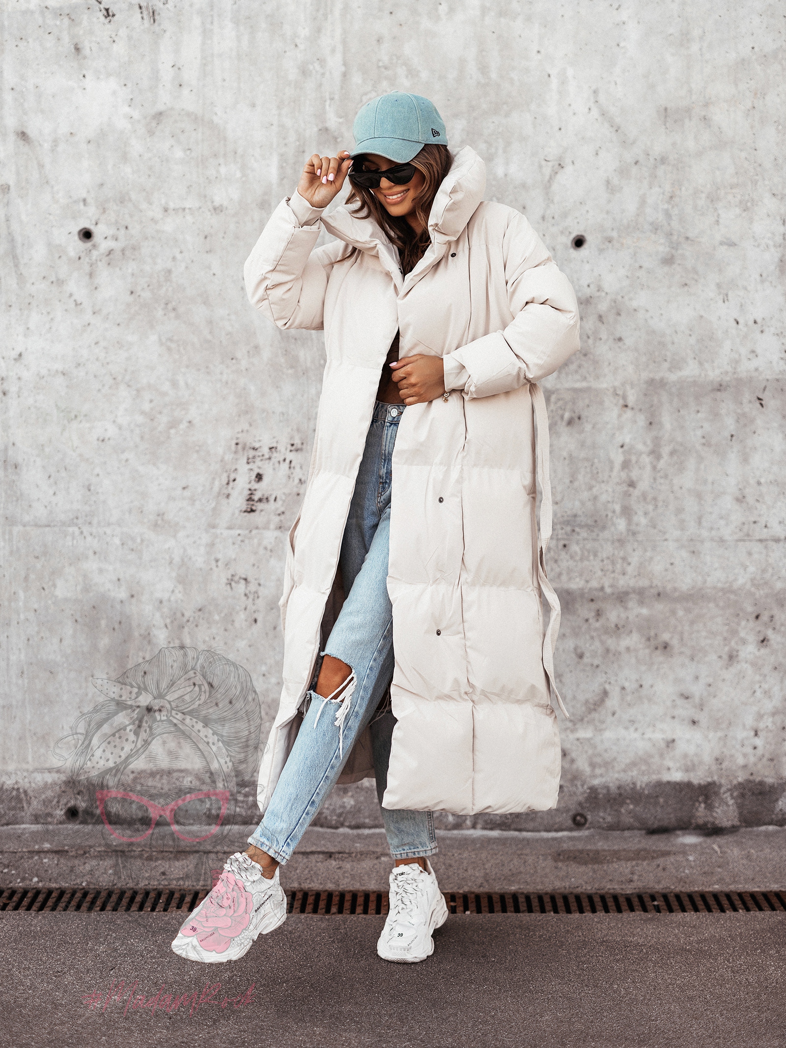 Płaszcz/ kurtka zimowa Goss j.beżowy