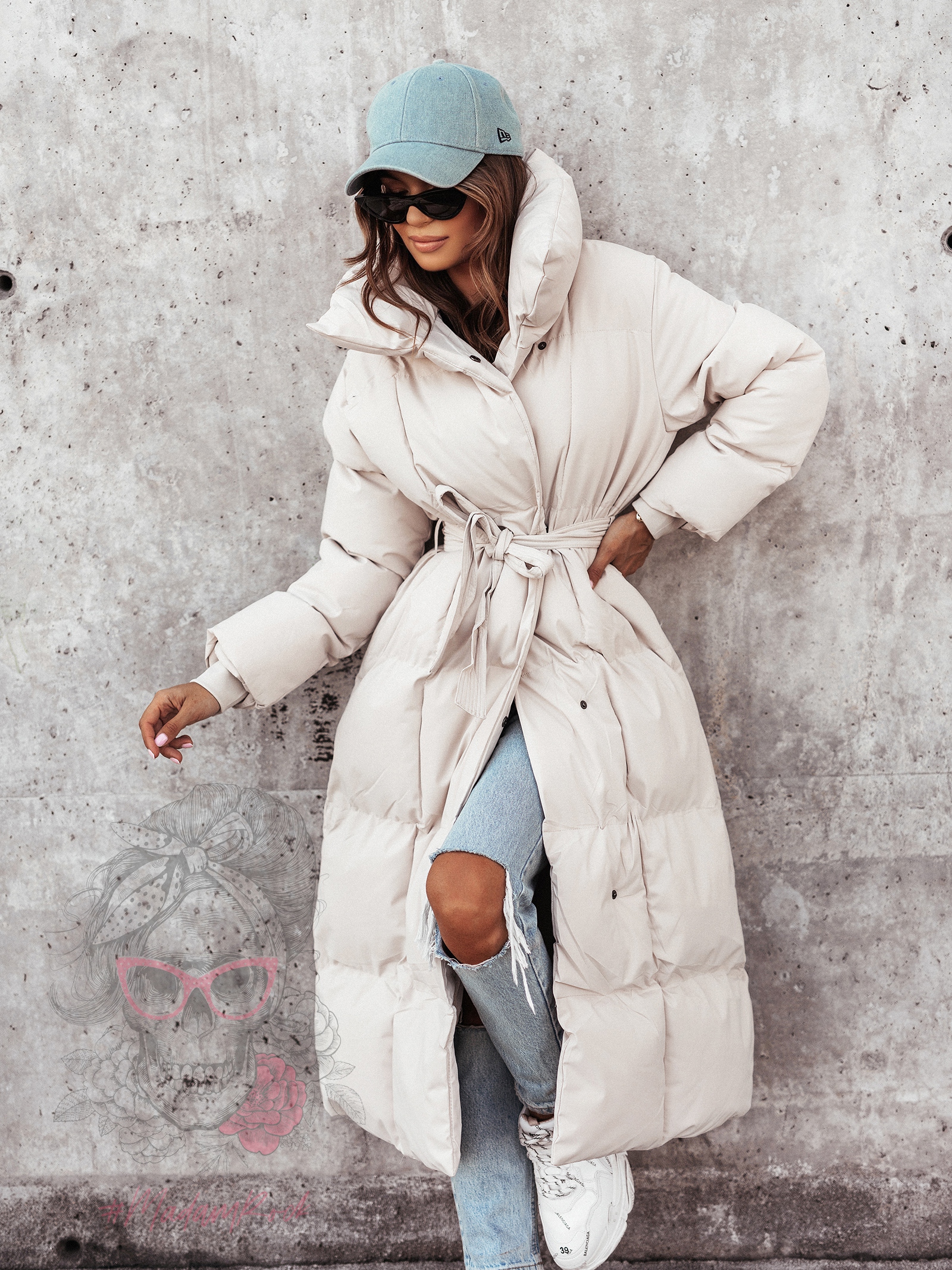 Płaszcz/ kurtka zimowa Goss j.beżowy Płaszcz/ kurtka zimowa Goss j.beżowy