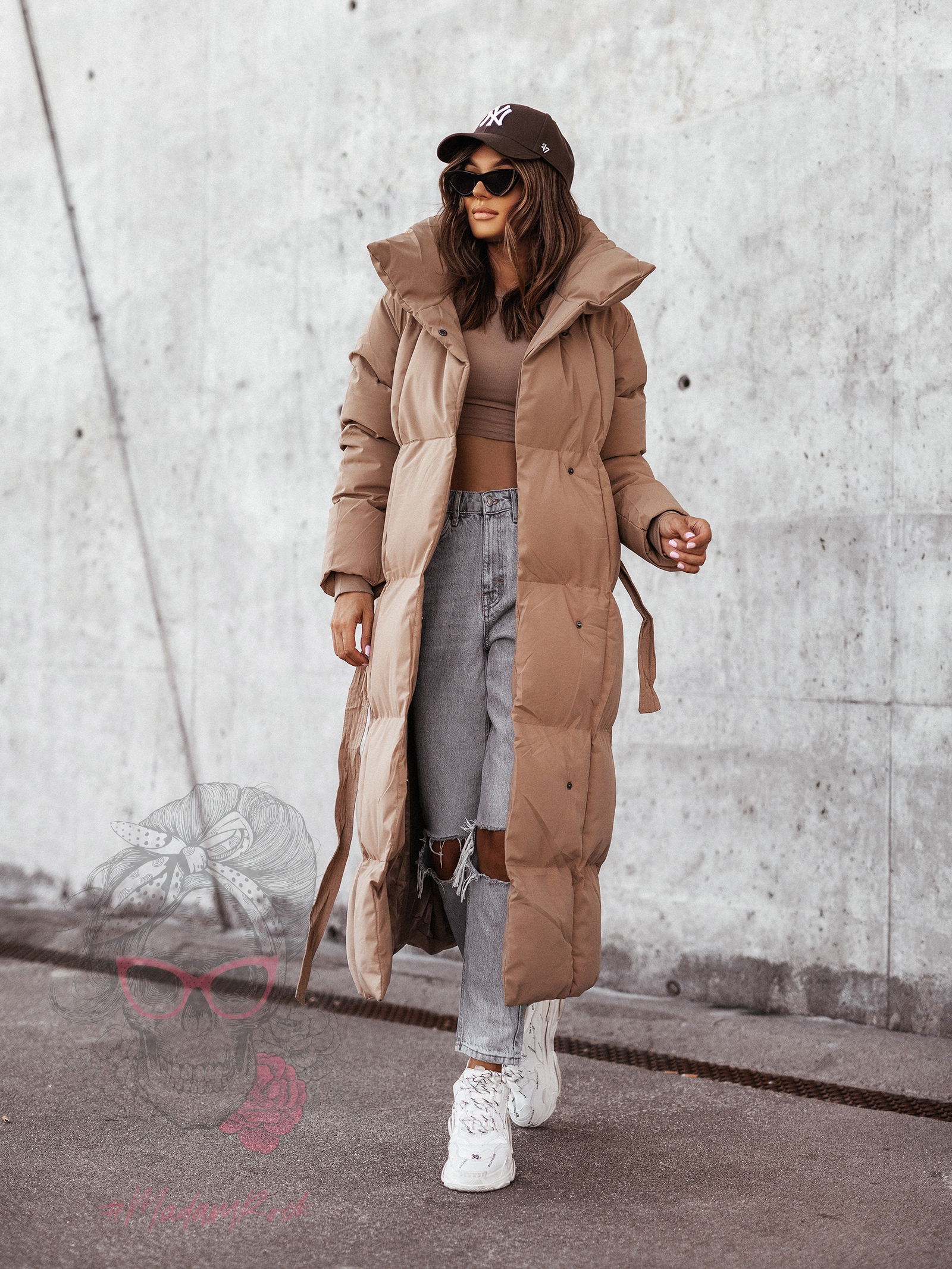 Płaszcz/ kurtka zimowa Goss cappuccino