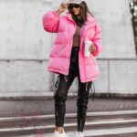 Kurtka puchowa Barbi różowa