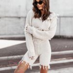 Komplet sweterkowy Credo beżowy