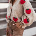 Spodenki skórzane Baga cappuccino