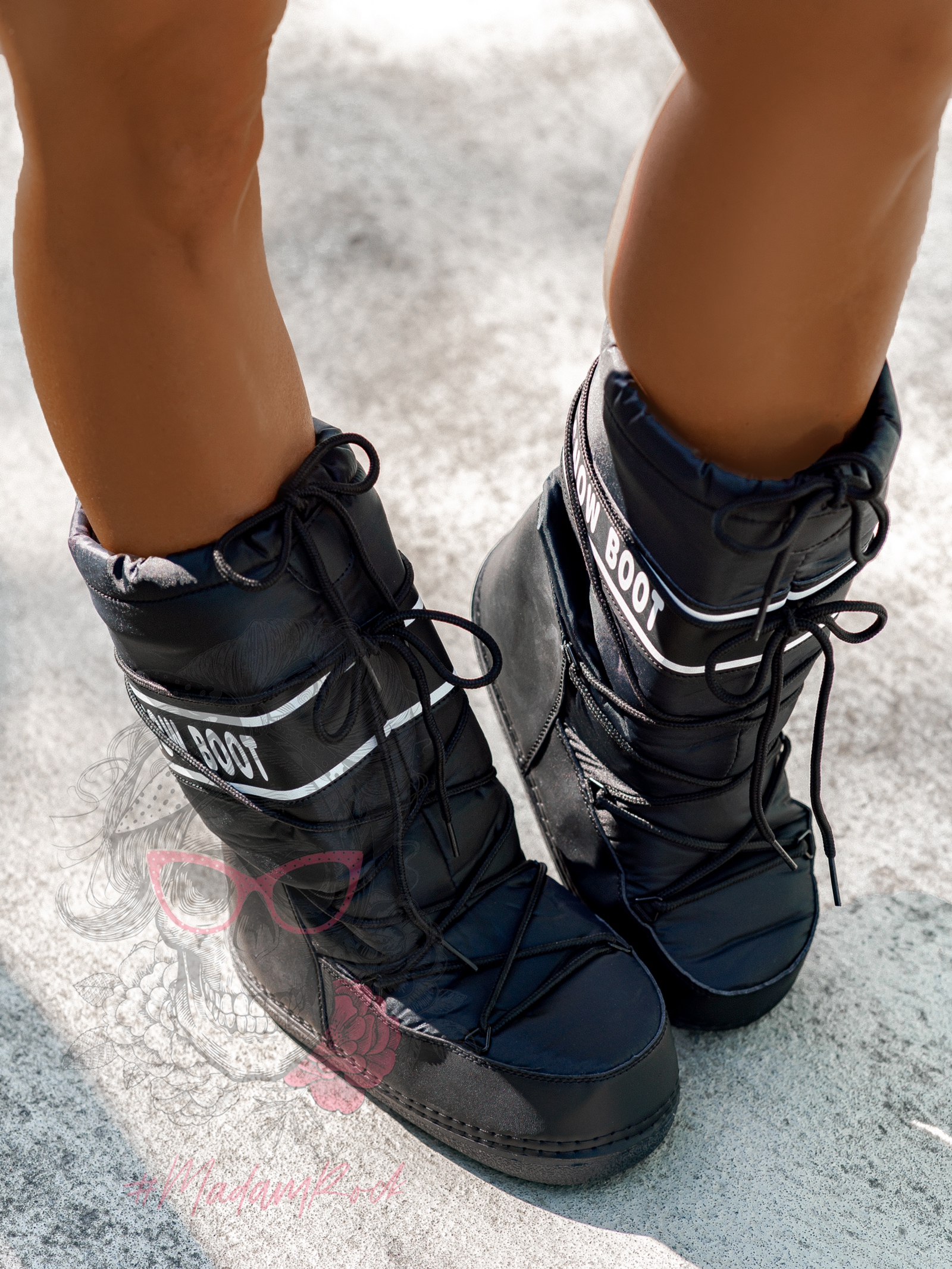 Śniegowce Madam Snow Boots czarne Śniegowce Madam Snow Boots czarne