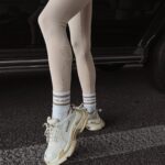 Legginsy przylegające Iggy Ola Voga beżowe